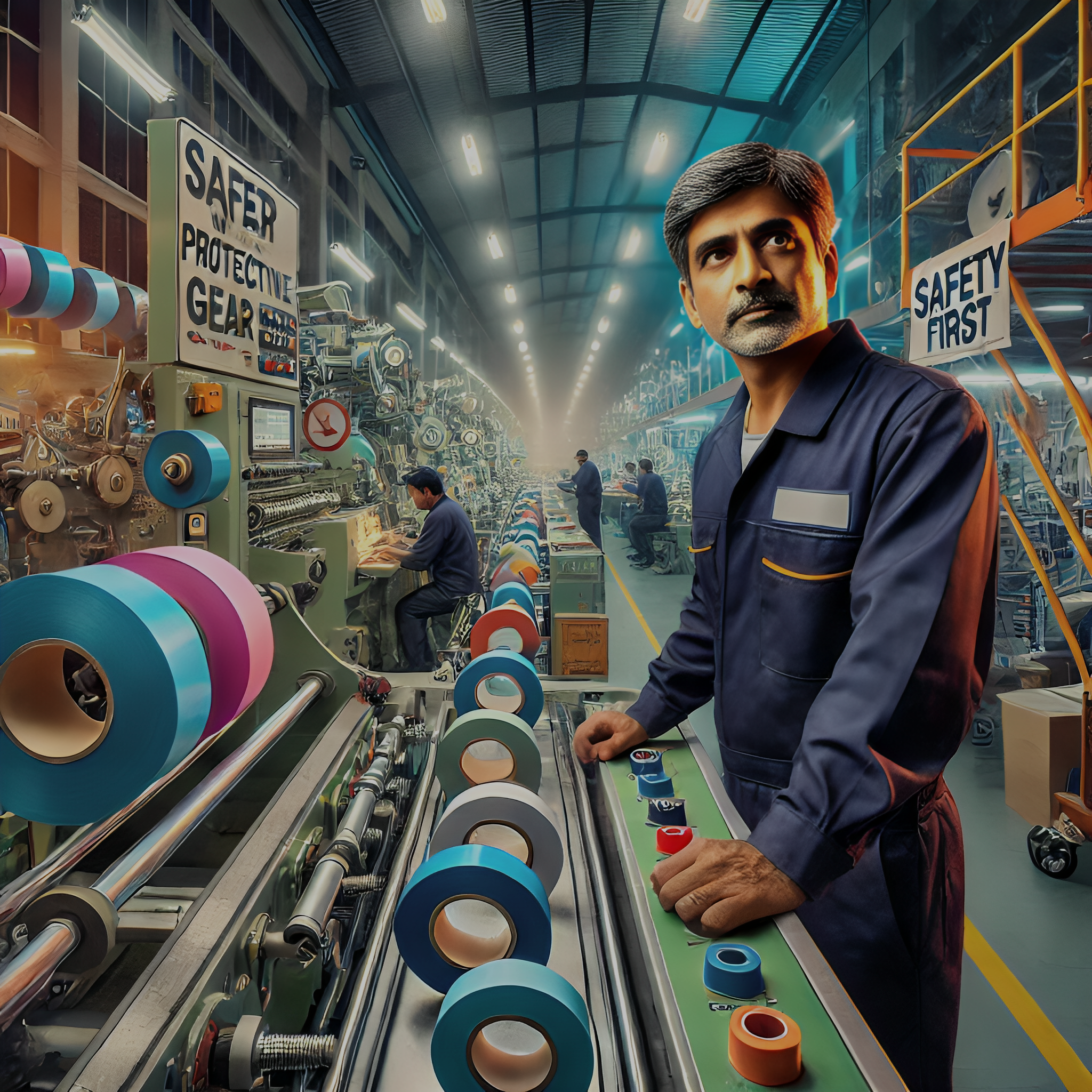 Wonder Sticky Tapes Factory Manufacturing Unit